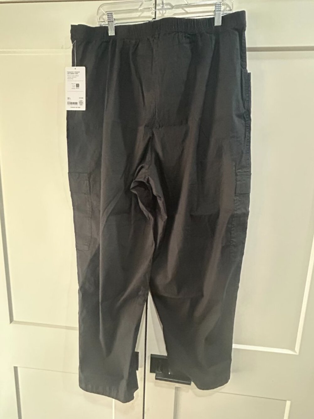 Athleta Paradise Straight Leg Cargo Pants Black XL NWT - Picture 3 of 4